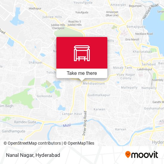 Nanal Nagar map