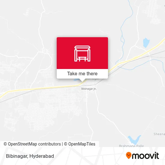 Bibinagar map