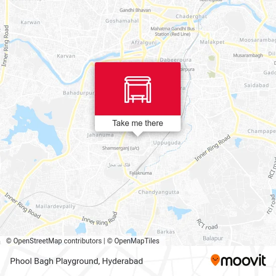 Phool Bagh Playground map