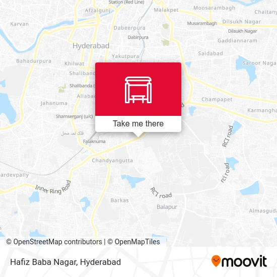 Hafiz Baba Nagar map