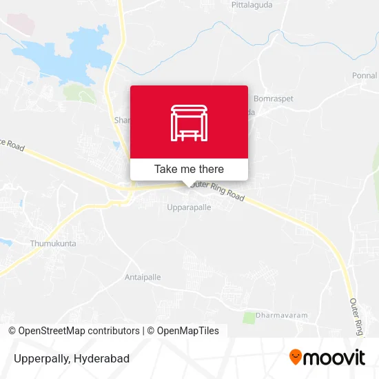 Upperpally map