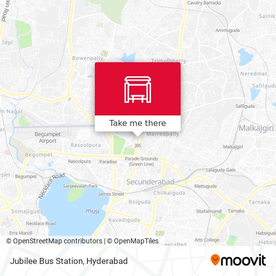 Jubilee Bus Station map