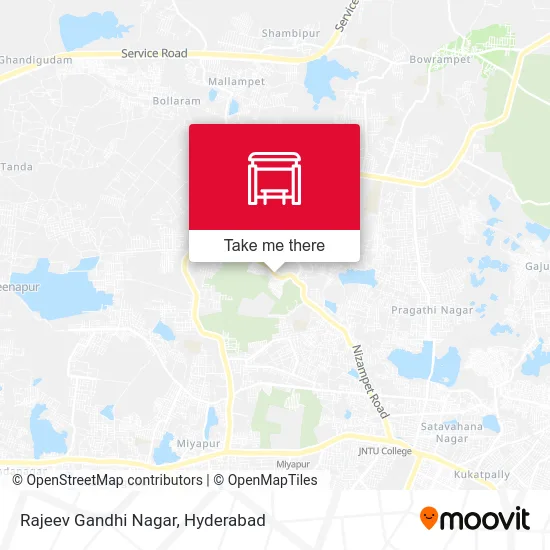 Rajeev Gandhi Nagar map