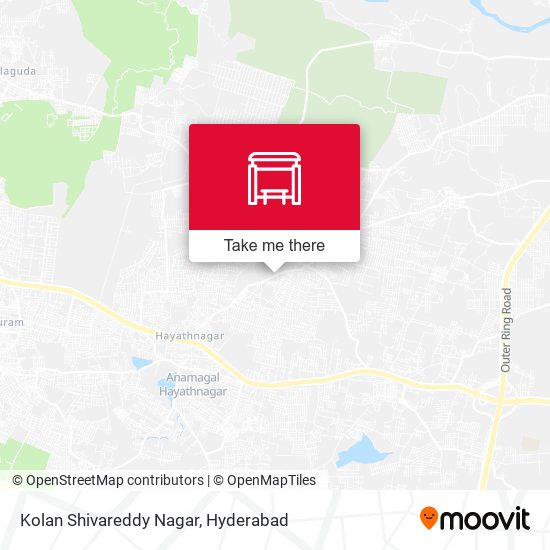 Kolan Shivareddy Nagar map