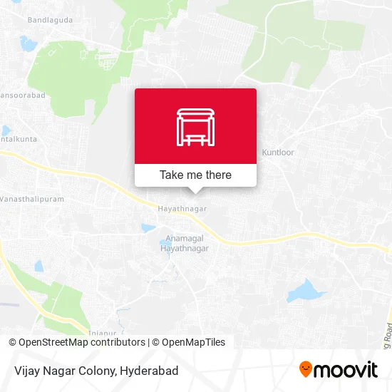 Vijay Nagar Colony map