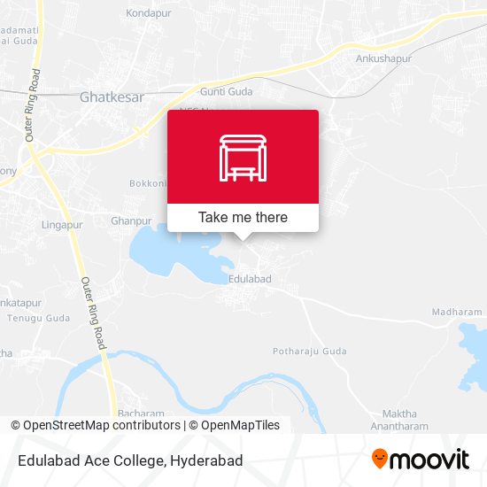 Edulabad Ace College map