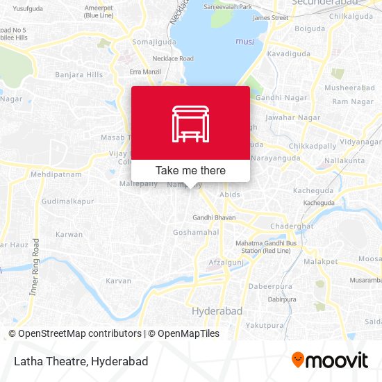 Latha Theatre map