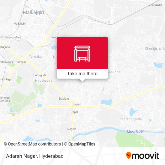 Adarsh Nagar map