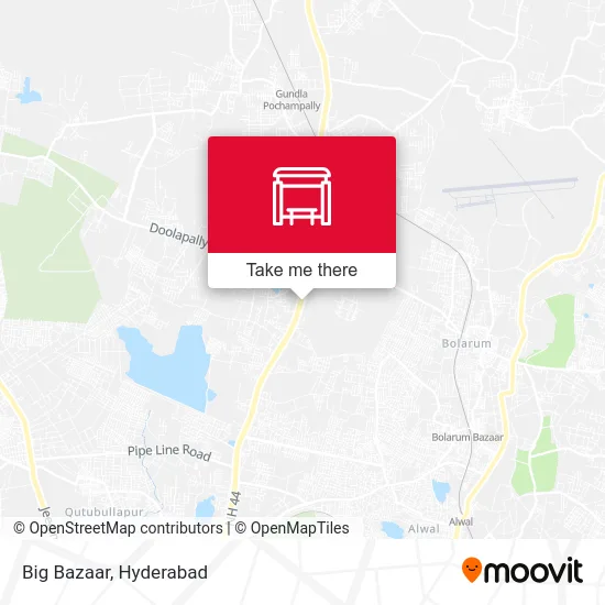 Big Bazaar map