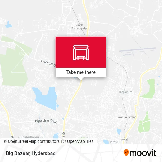 Big Bazaar map