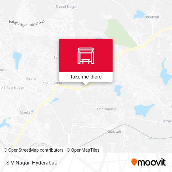 S.V Nagar map