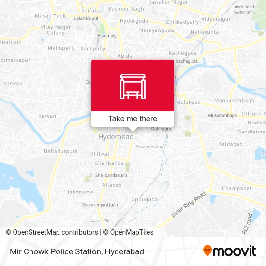 Mir Chowk Police Station map