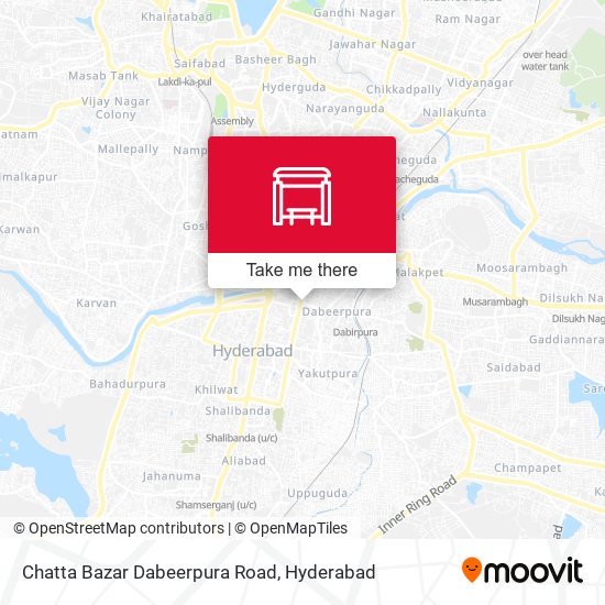 Chatta Bazar Dabeerpura Road map