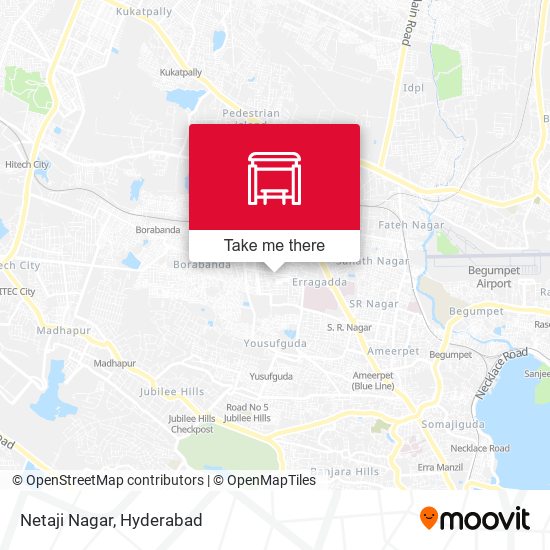 Netaji Nagar map