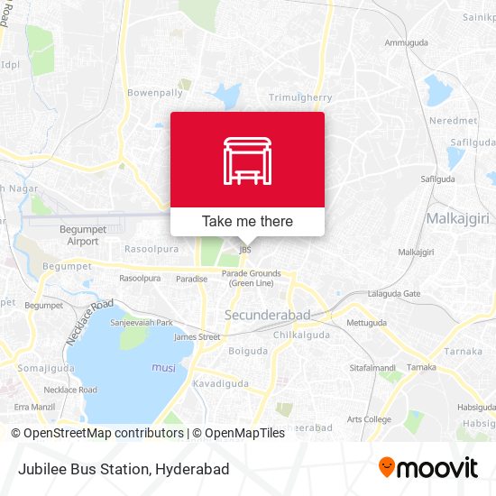 Jubilee Bus Station map