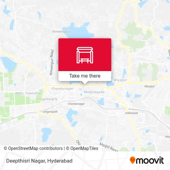 Deepthisri Nagar map