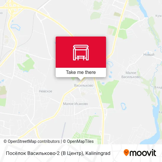 Посёлок Васильково-2 (В Центр) map
