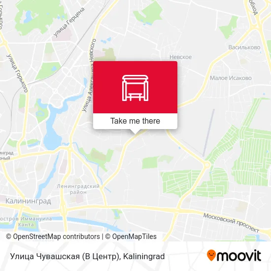 Улица Чувашская (В Центр) map