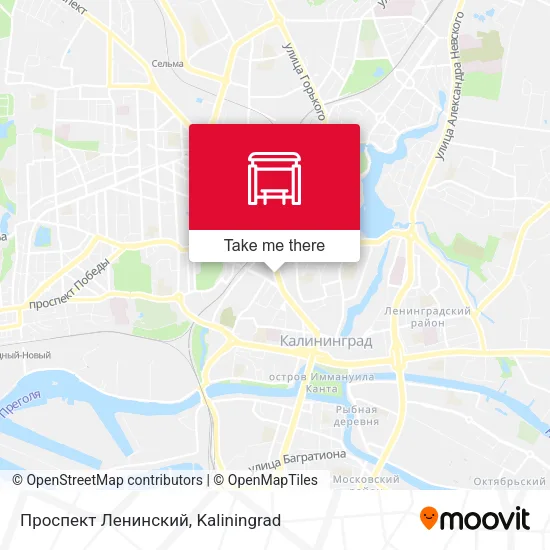 Проспект Ленинский map