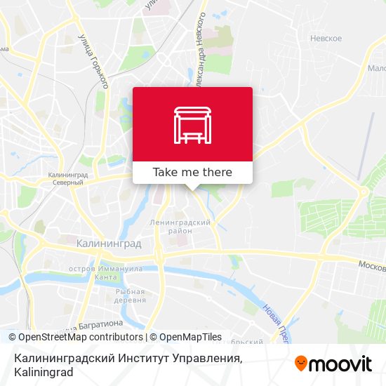 Калининградский Институт Управления map