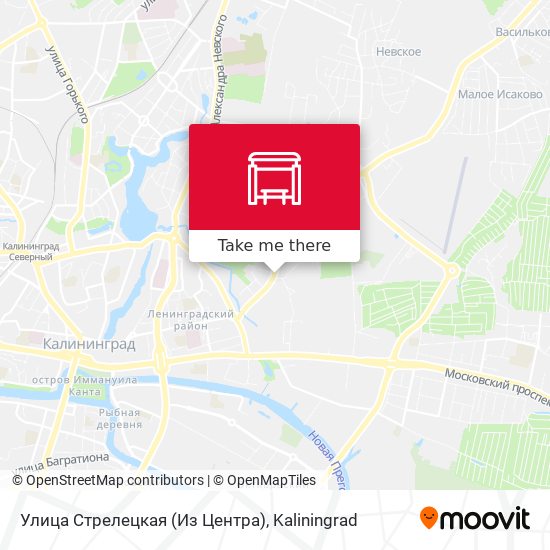 Улица Стрелецкая (Из Центра) map