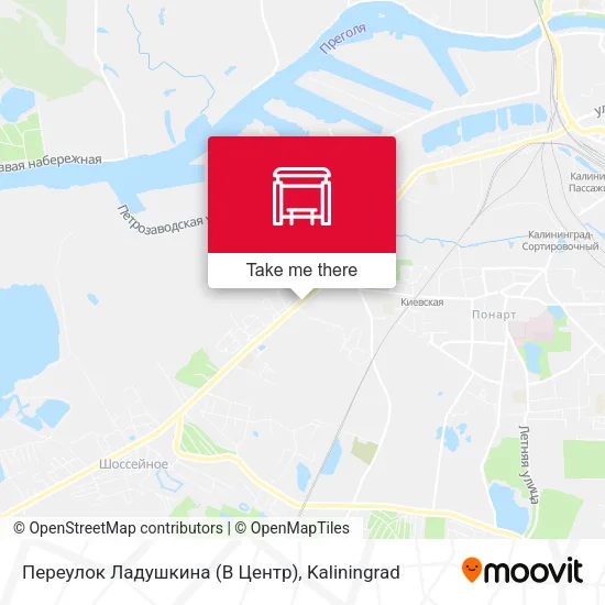 Переулок Ладушкина (В Центр) map