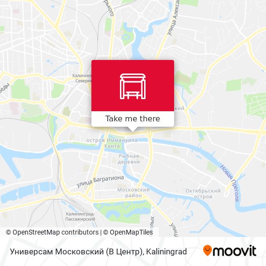 Универсам Московский (В Центр) map