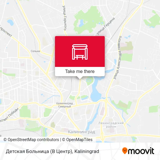 Детская Больница (В Центр) map