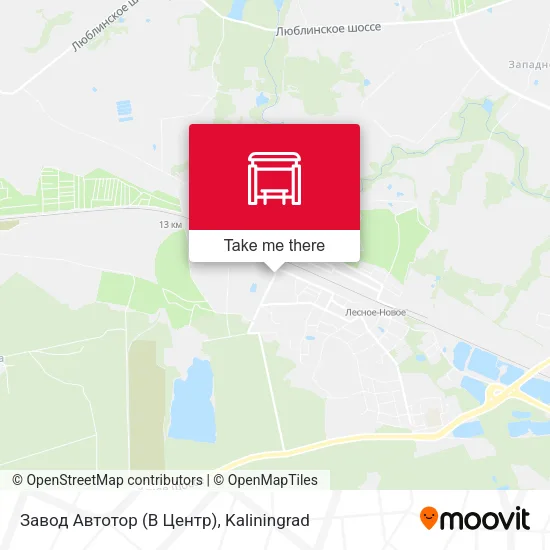 Завод Автотор (В Центр) map