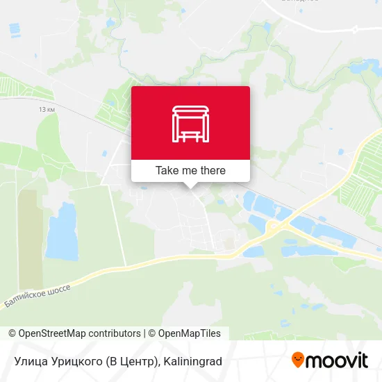 Улица Урицкого (В Центр) map