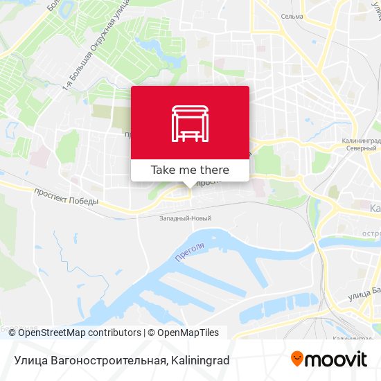 Улица Вагоностроительная map