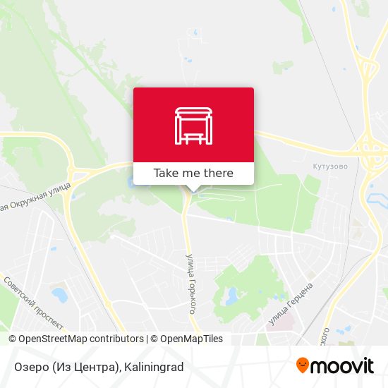 Озеро (Из Центра) map