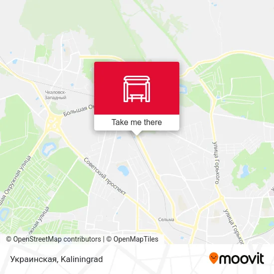 Украинская map