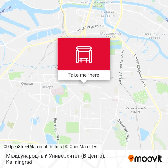 Международный Университет (В Центр) map
