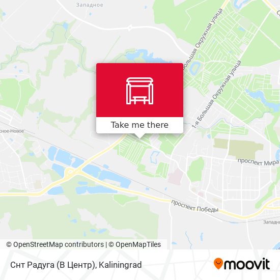 Снт Радуга (В Центр) map