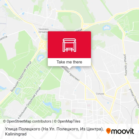 Улица Полецкого (На Ул. Полецкого, Из Центра) map