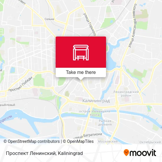 Проспект Ленинский map