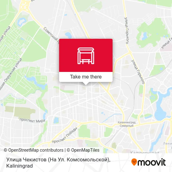 Улица Чекистов (На Ул. Комсомольской) map