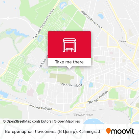 Ветеринарная Лечебница (В Центр) map