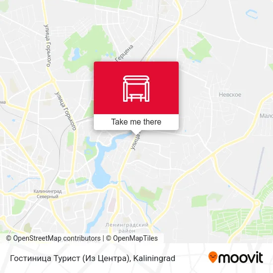 Гостиница Турист (Из Центра) map