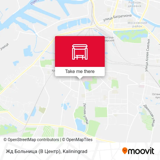 Жд Больница (В Центр) map