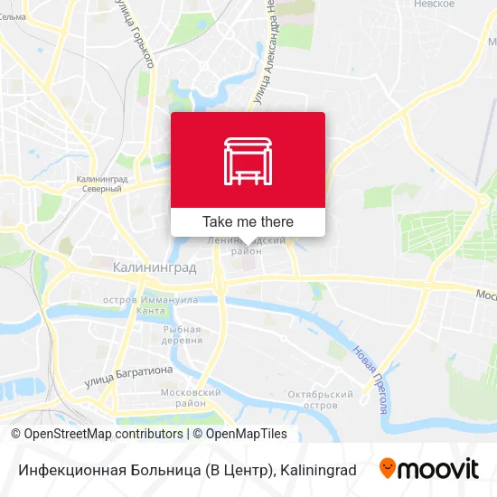 Инфекционная Больница (В Центр) map