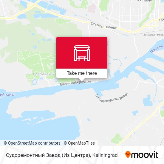 Судоремонтный Завод (Из Центра) map