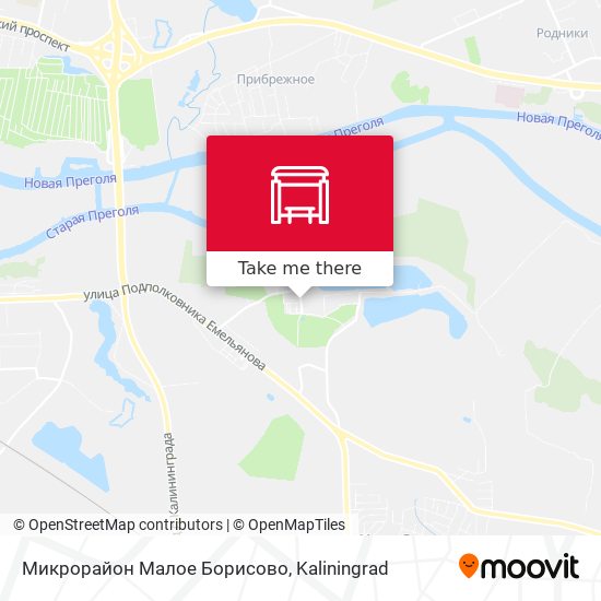 Микрорайон Малое Борисово map