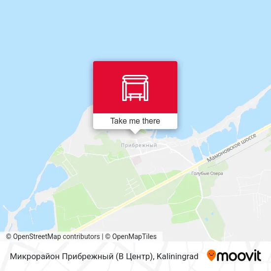 Микрорайон Прибрежный (В Центр) map