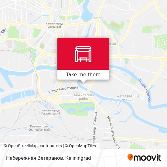 Набережная Ветеранов map