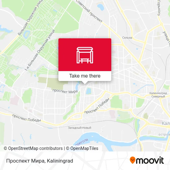 Проспект Мира map