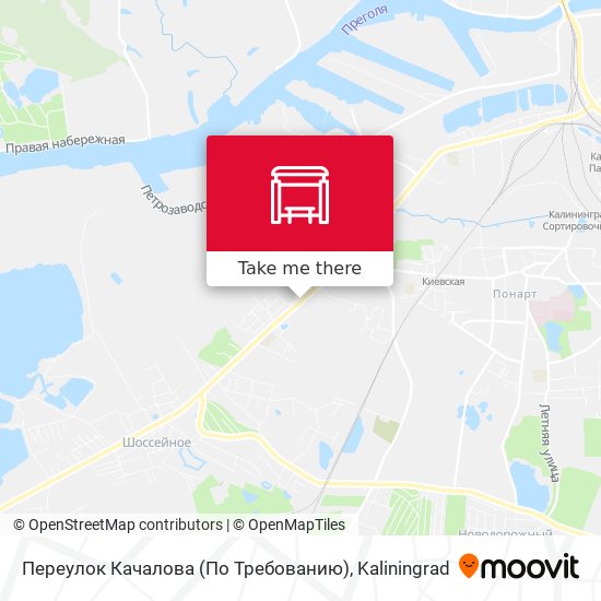 Переулок Качалова (По Требованию) map