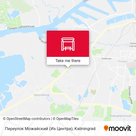 Переулок Можайский (Из Центра) map