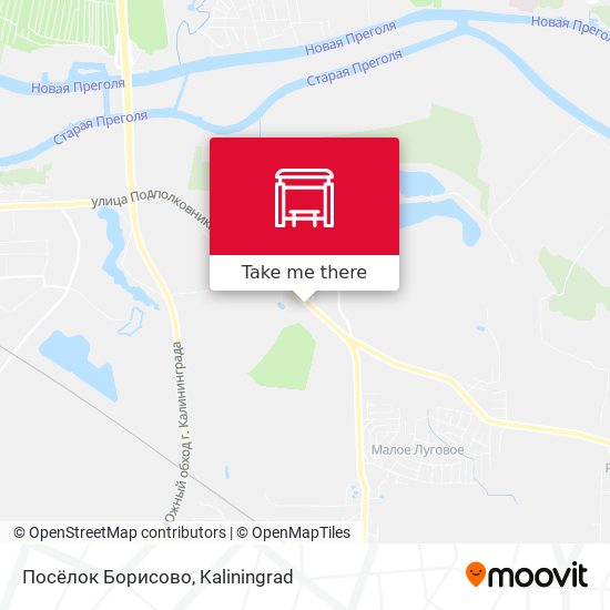 Посёлок Борисово map